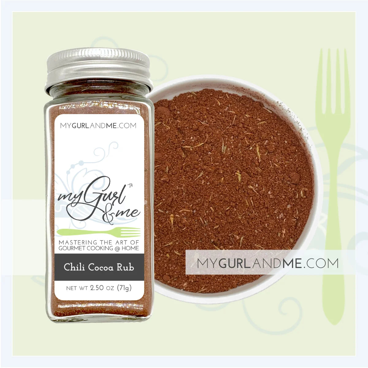 Chili Cocoa Rub