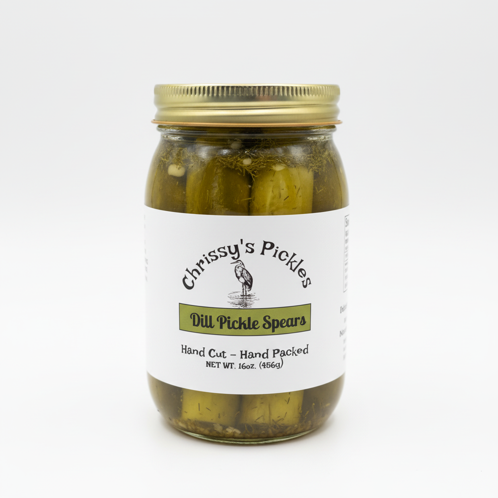 Chrissy's Pickles Dill Pickle Spears