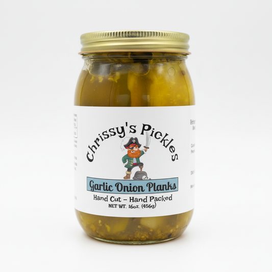 Chrissy's Pickles Garlic Onion Planks