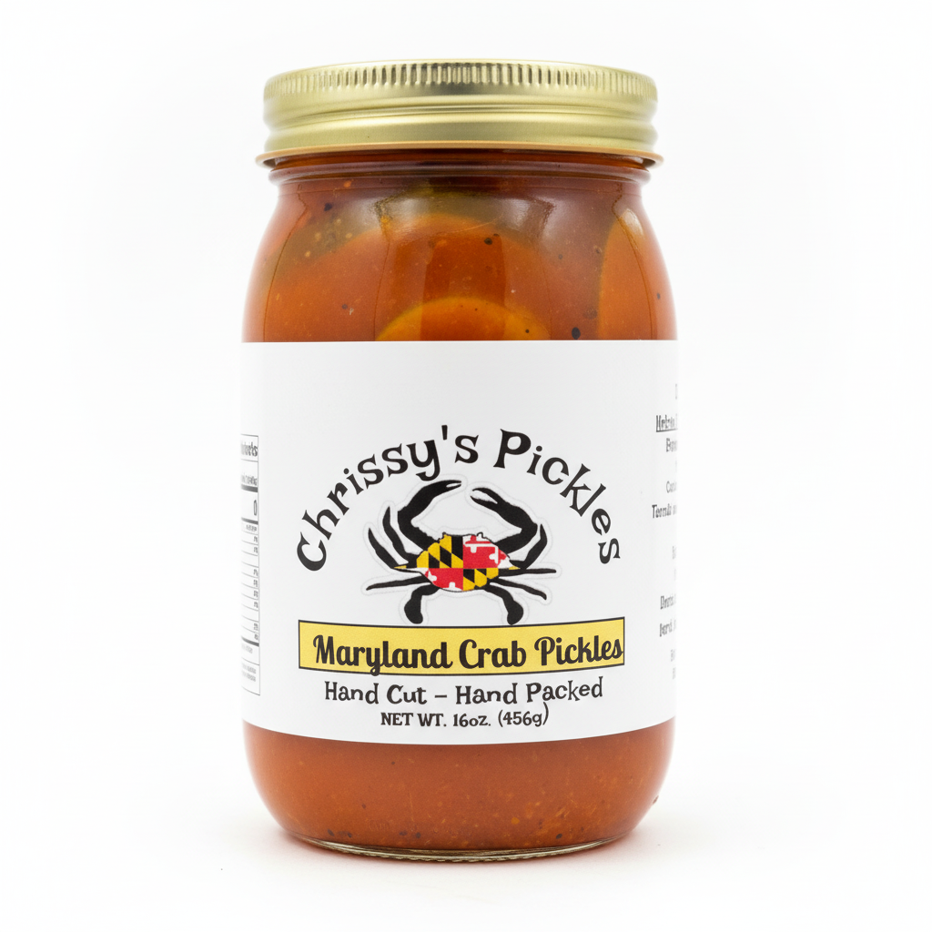Chrissy's Pickles Maryland Crab Pickles