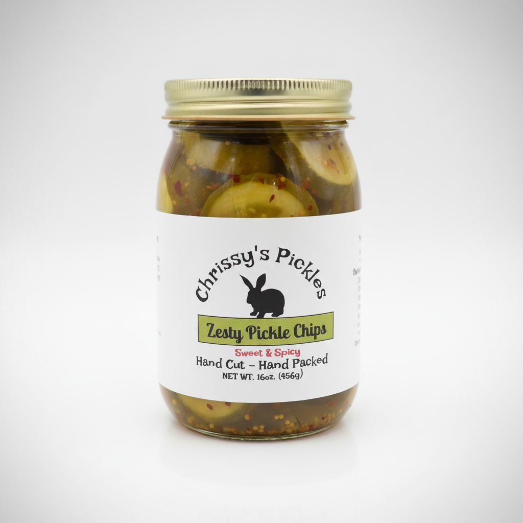 Chrissy's Pickles Zesty Pickle Chips
