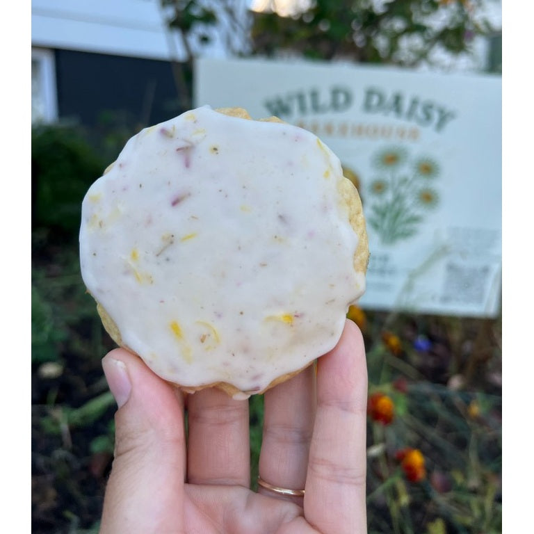 Lemon Lavender Sourdough Sugar Cookies