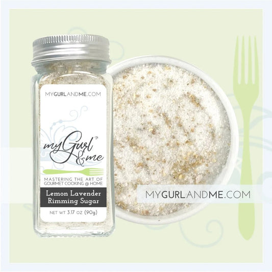Lemon Lavender Rimming Sugar