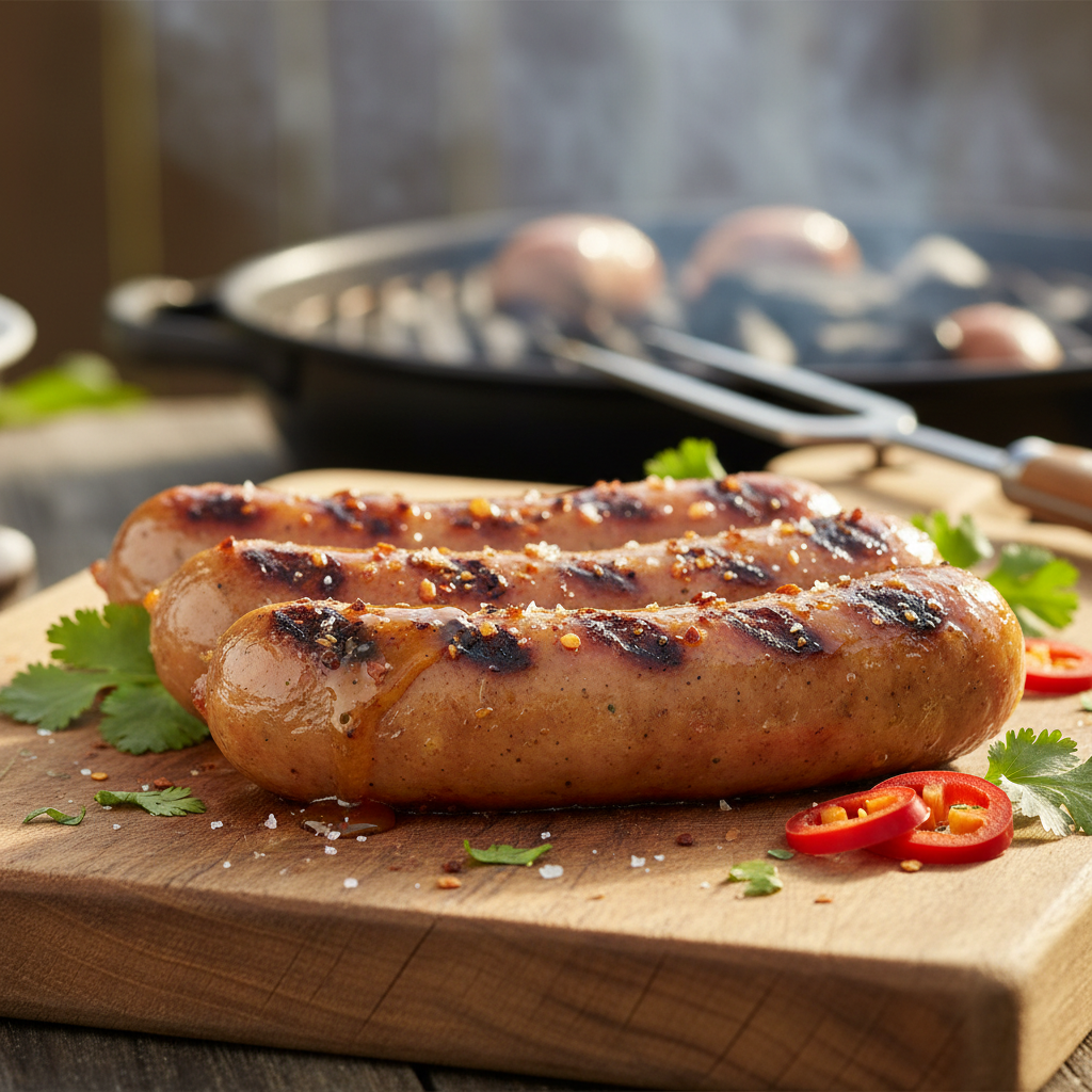 Pork Griller Sausages (brat style) - Honey Chipotle