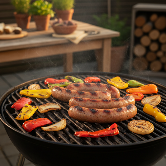 Pork Griller Sausages (brat style) - Pepper + Onion