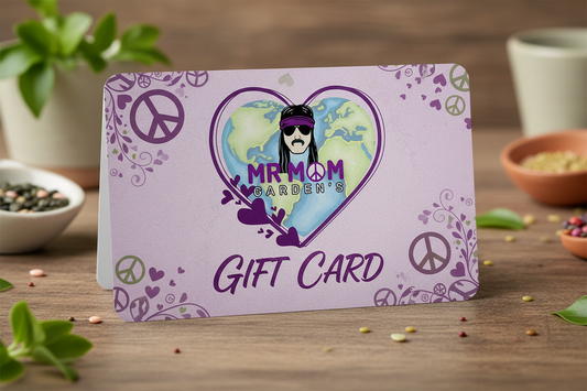 Mr Mom Garden's Gift Card