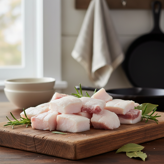 Raw Pork Fat (For Rendering)