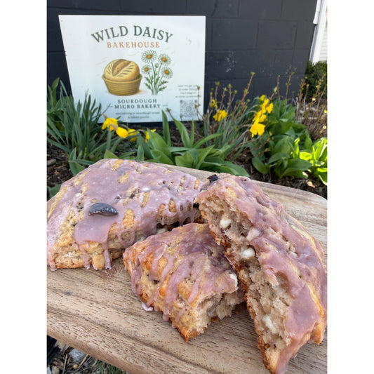 White Chocolate Cherry Scones