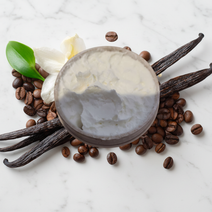 Very Vanilla Body Butter Cream - White Marble